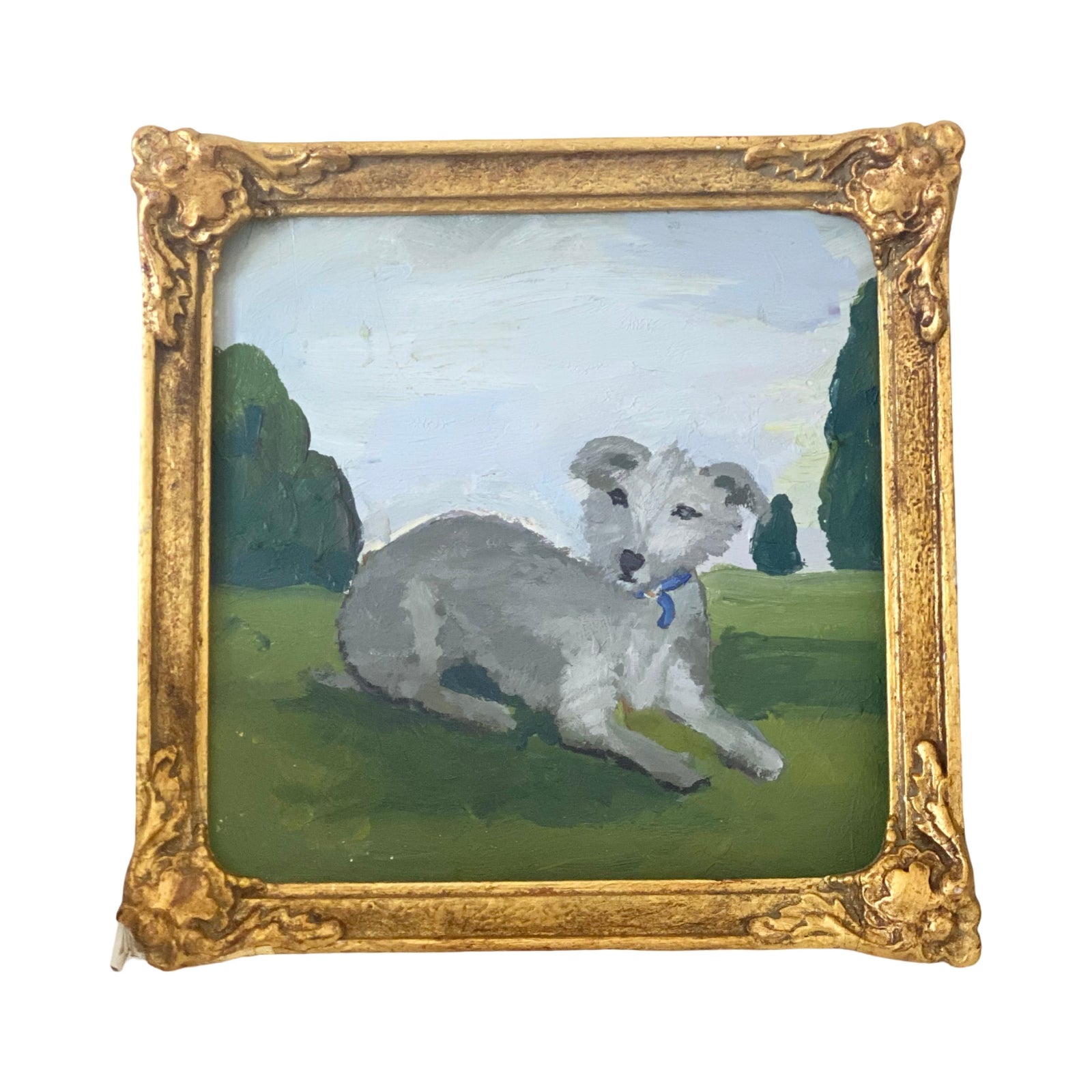 Dana Gibson Scruffy Dog named “Gypsy”