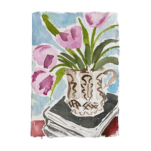 Still Life Studies in Gouache Florals (Copy)