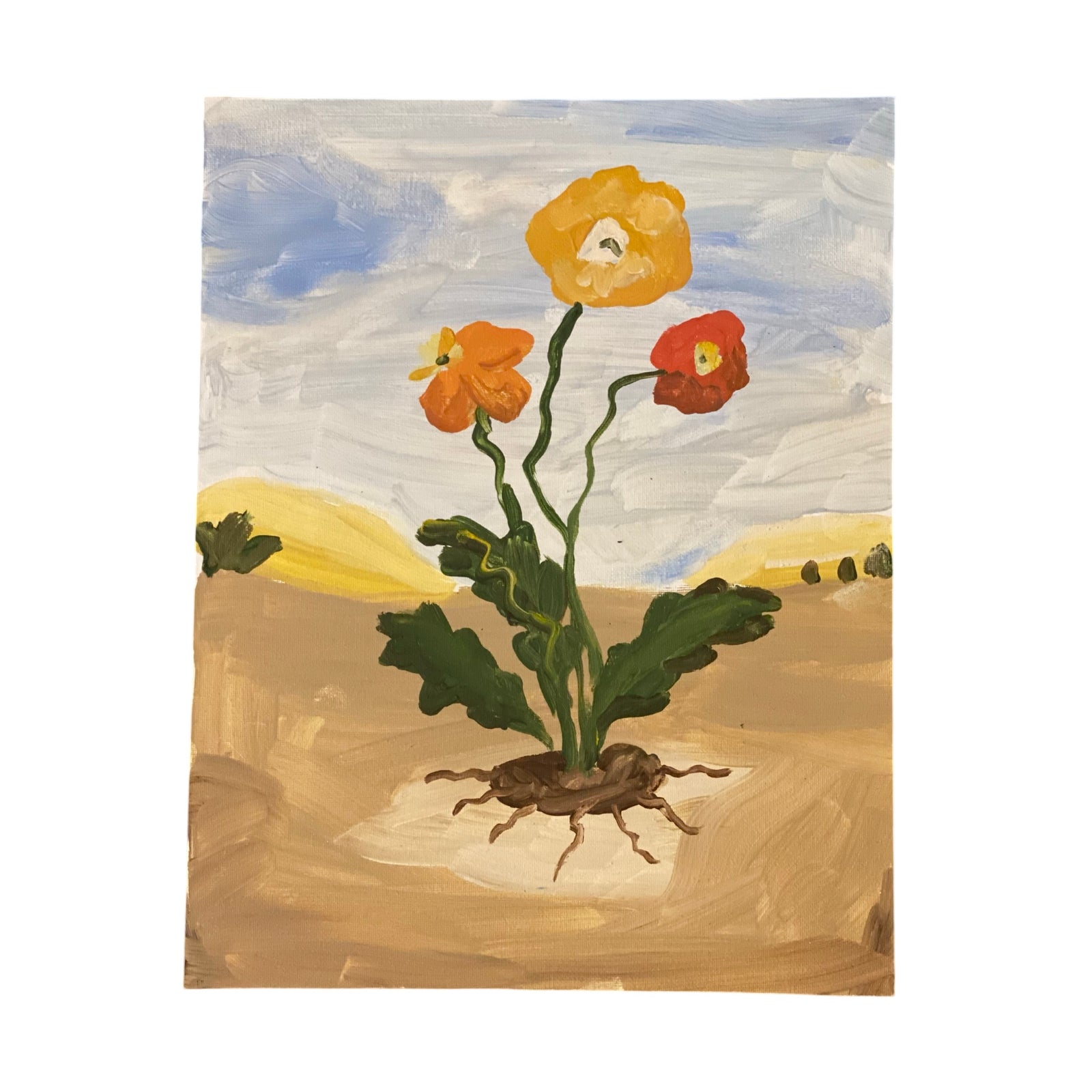 Dana Gibson Desert Rose Landscape, Unframed