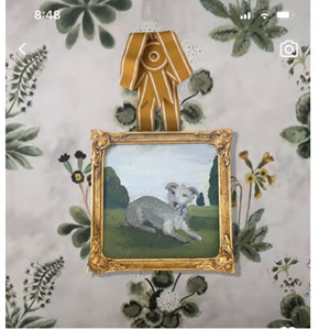 Dana Gibson Scruffy Dog named “Gypsy”