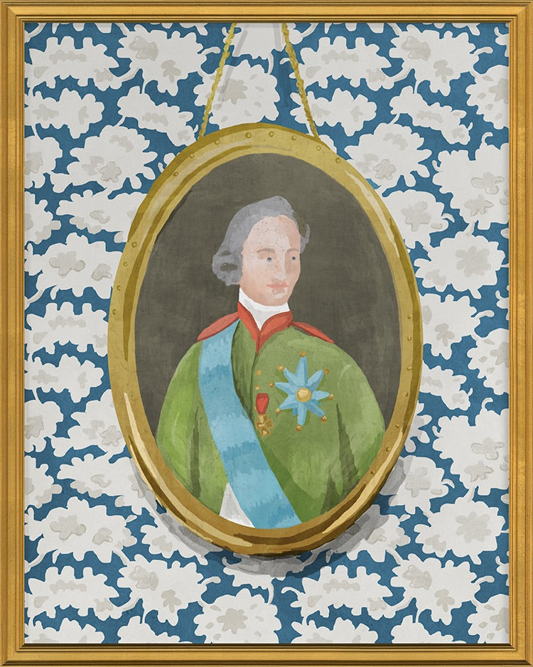 Dana Gibson Gentleman 2 , Gold Frame