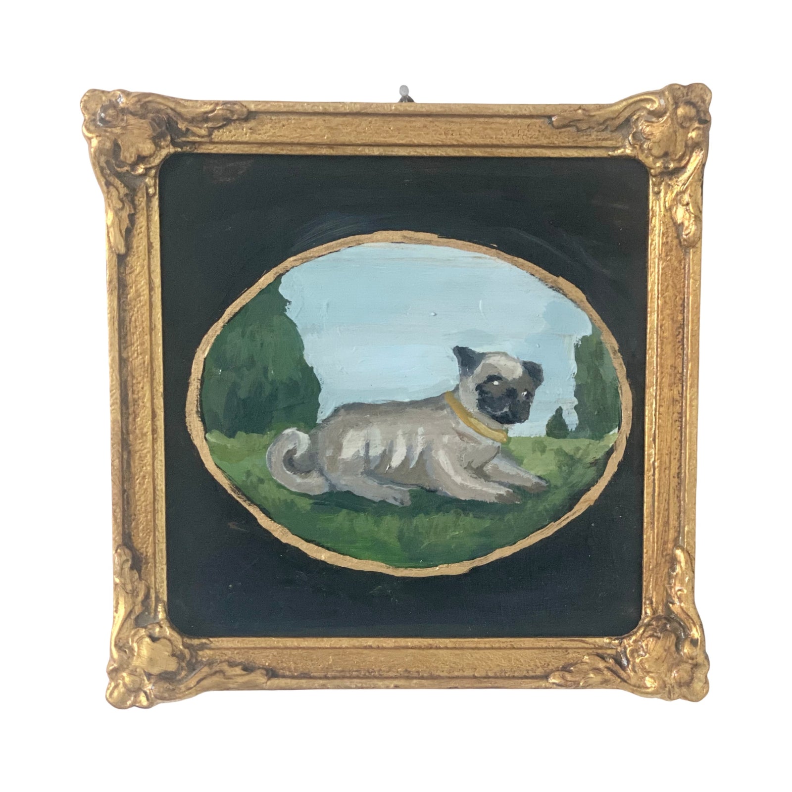 Dana Gibson Pug Portrait