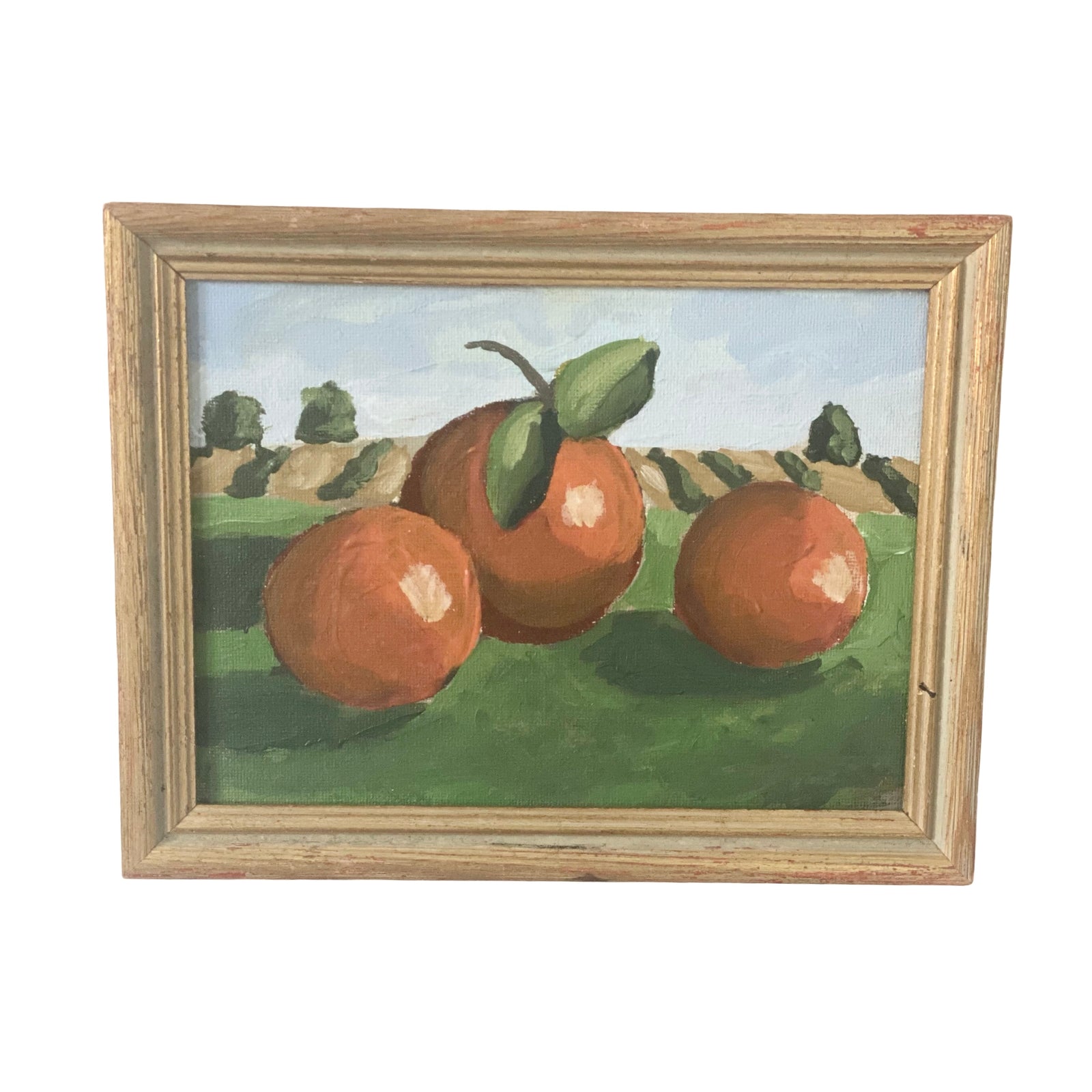 Dana Gibson Orange Still Life Painting