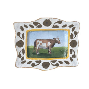 Dana Gibson  Cow in Pasture