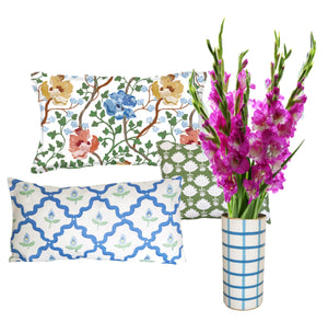 Dana Gibson Virginia Creeper Pillow