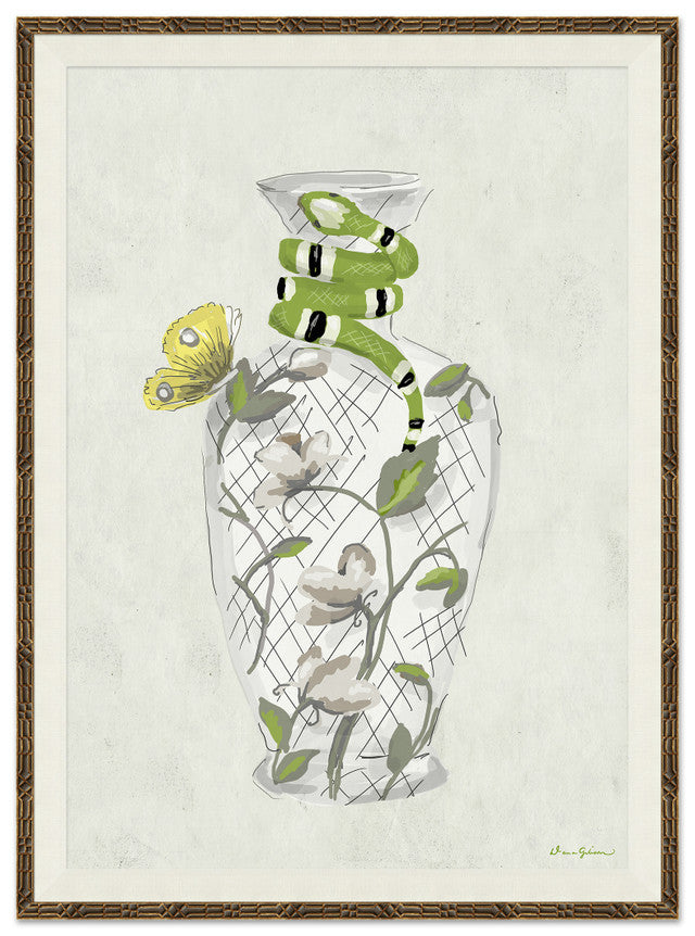 Dana Gibson Palace Gardens Vase A