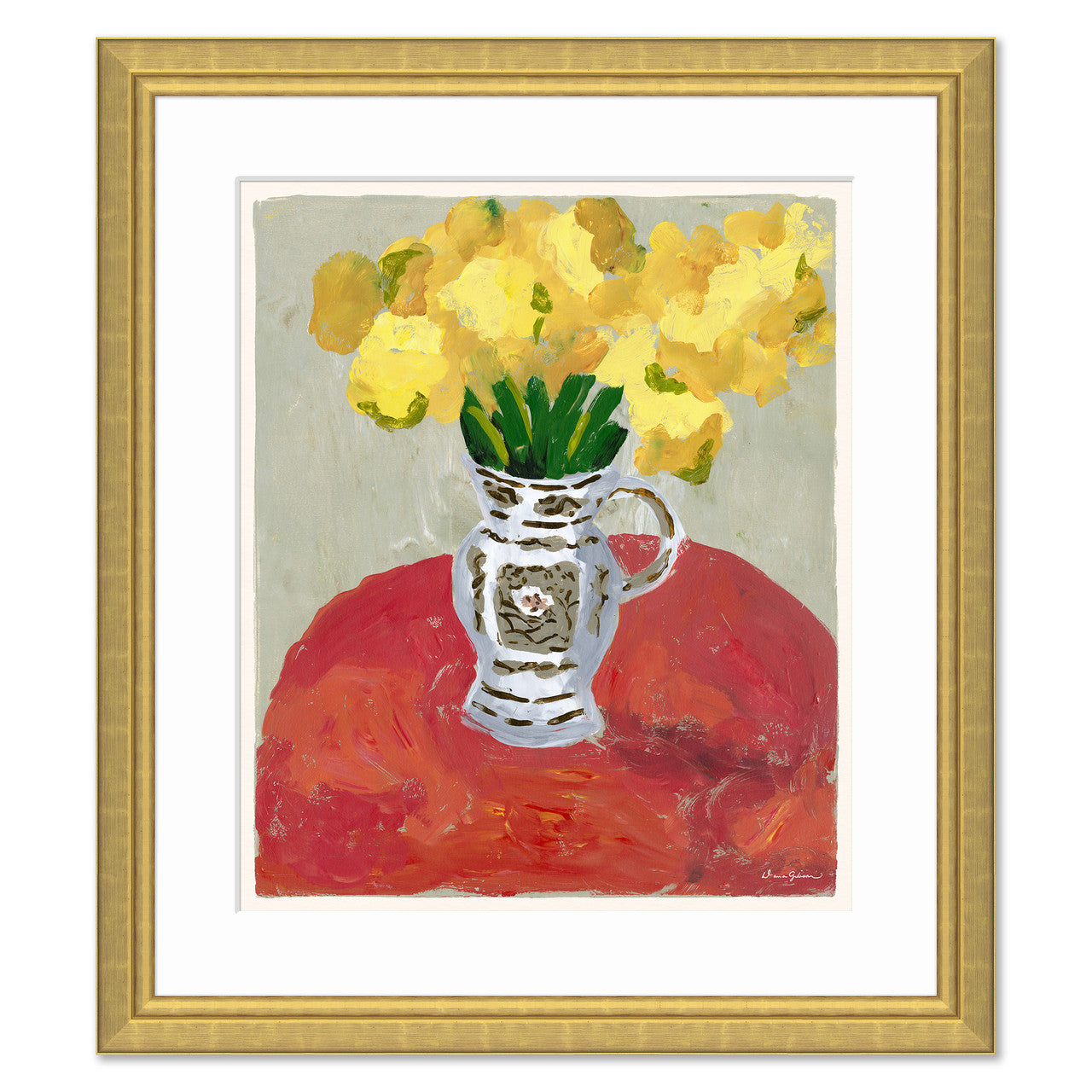 Dana Gibson Blooming Vase 1 and 2