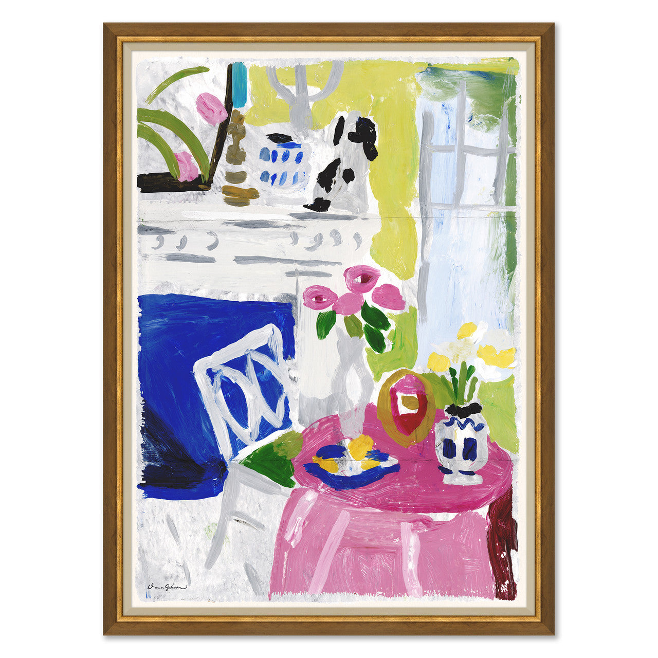 Dana Gibson Keeping Room 1 and 2