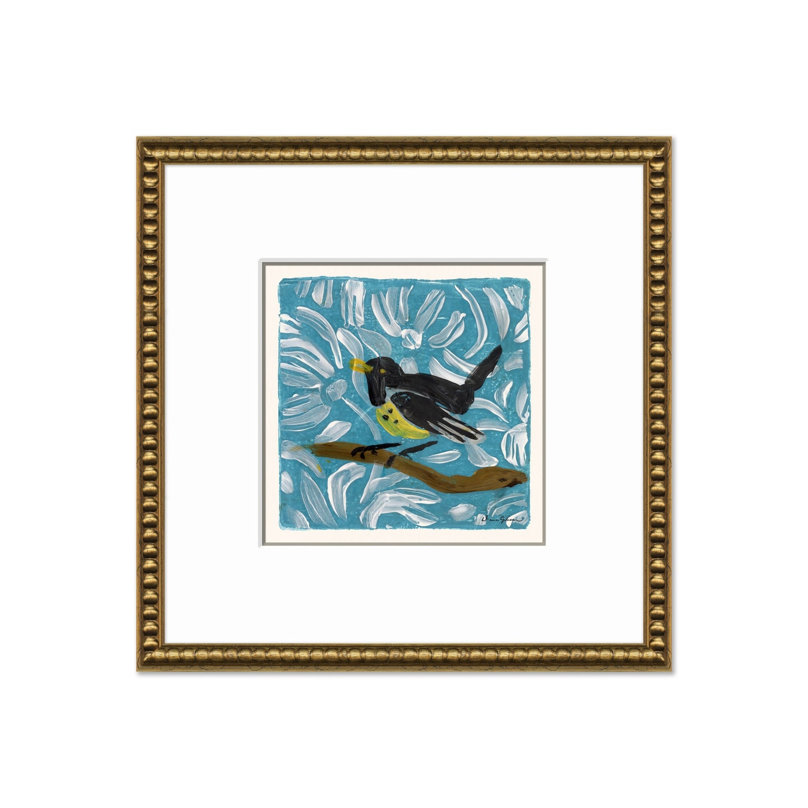 Dana Gibson Birdie in Turquoise