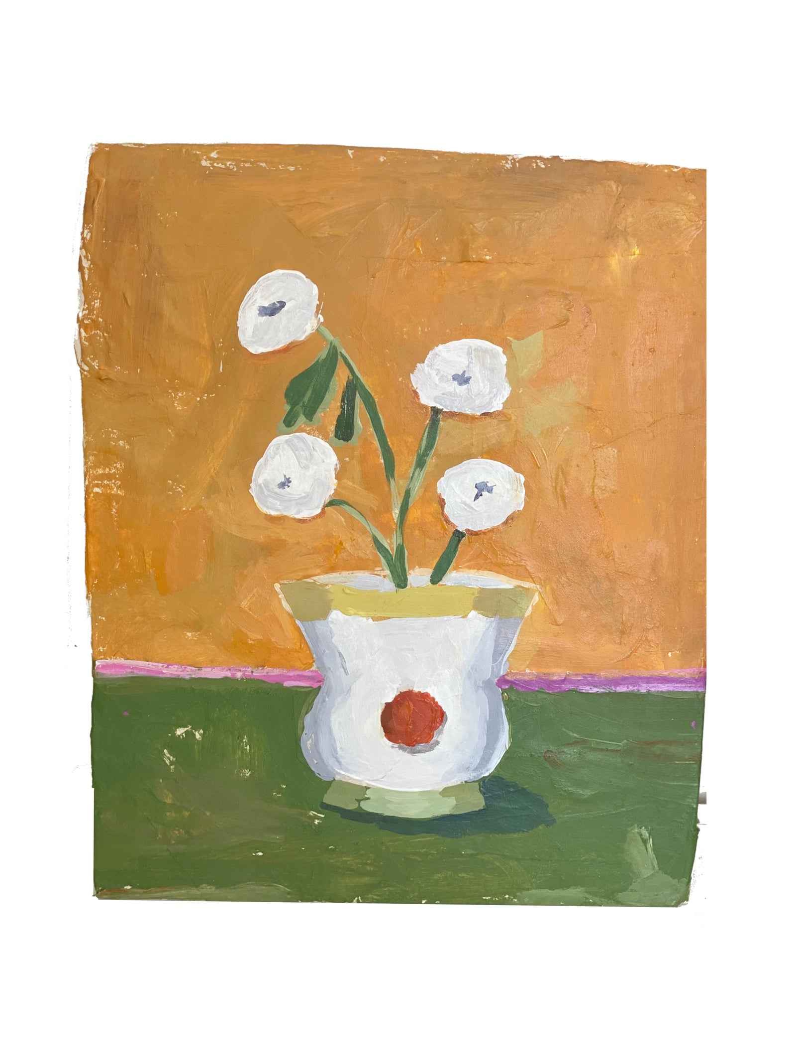 Dana Gibson Cachepot in Yellow