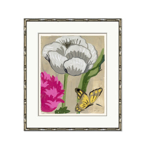 Dana Gibson White Peony, Dahlia Series