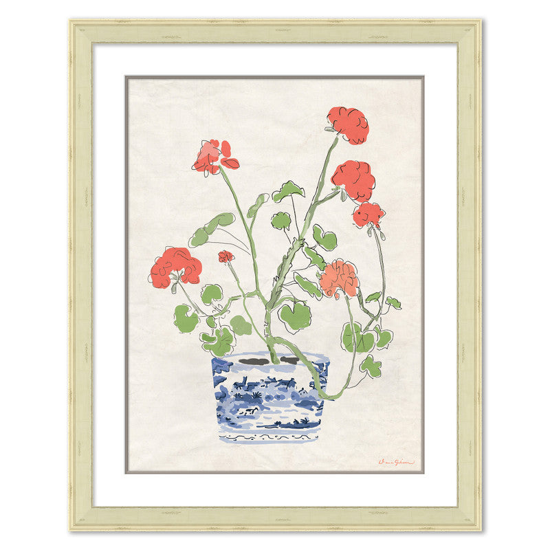 Dana Gibson Coral Geranium