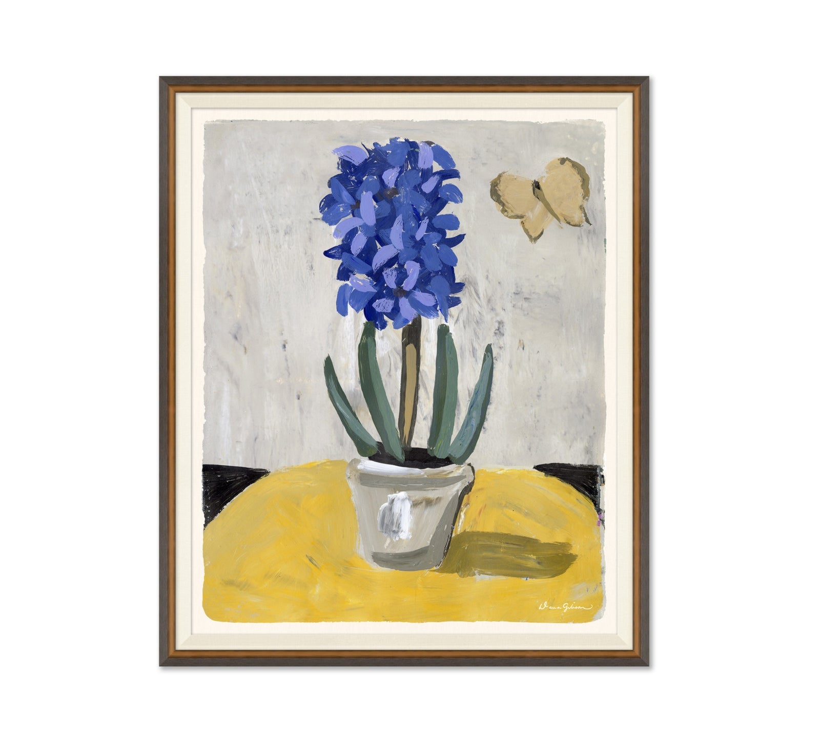 Dana Gibson  Hyacinth in Blue