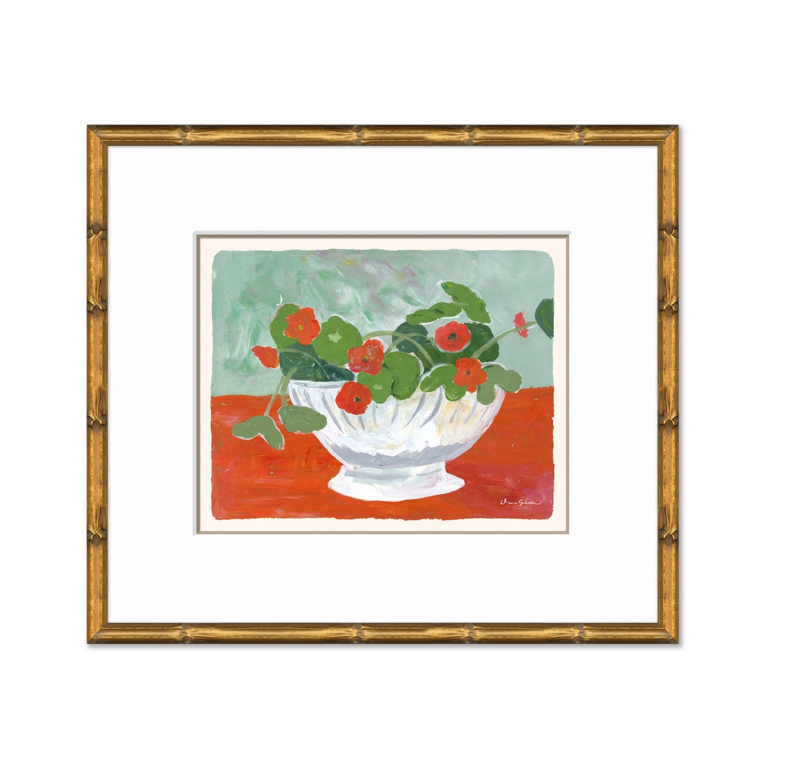 Dana Gibson Nasturtium