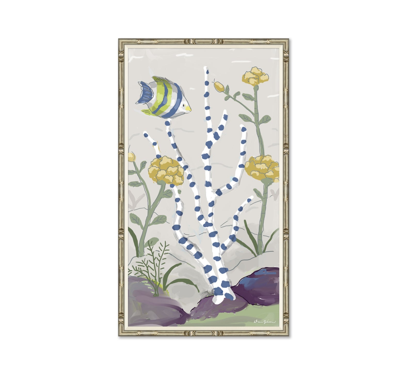 Dana Gibson Reef 1 and 2