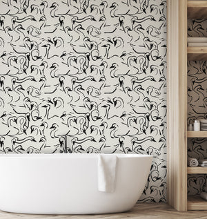 Dana Gibson Gander Wallpaper