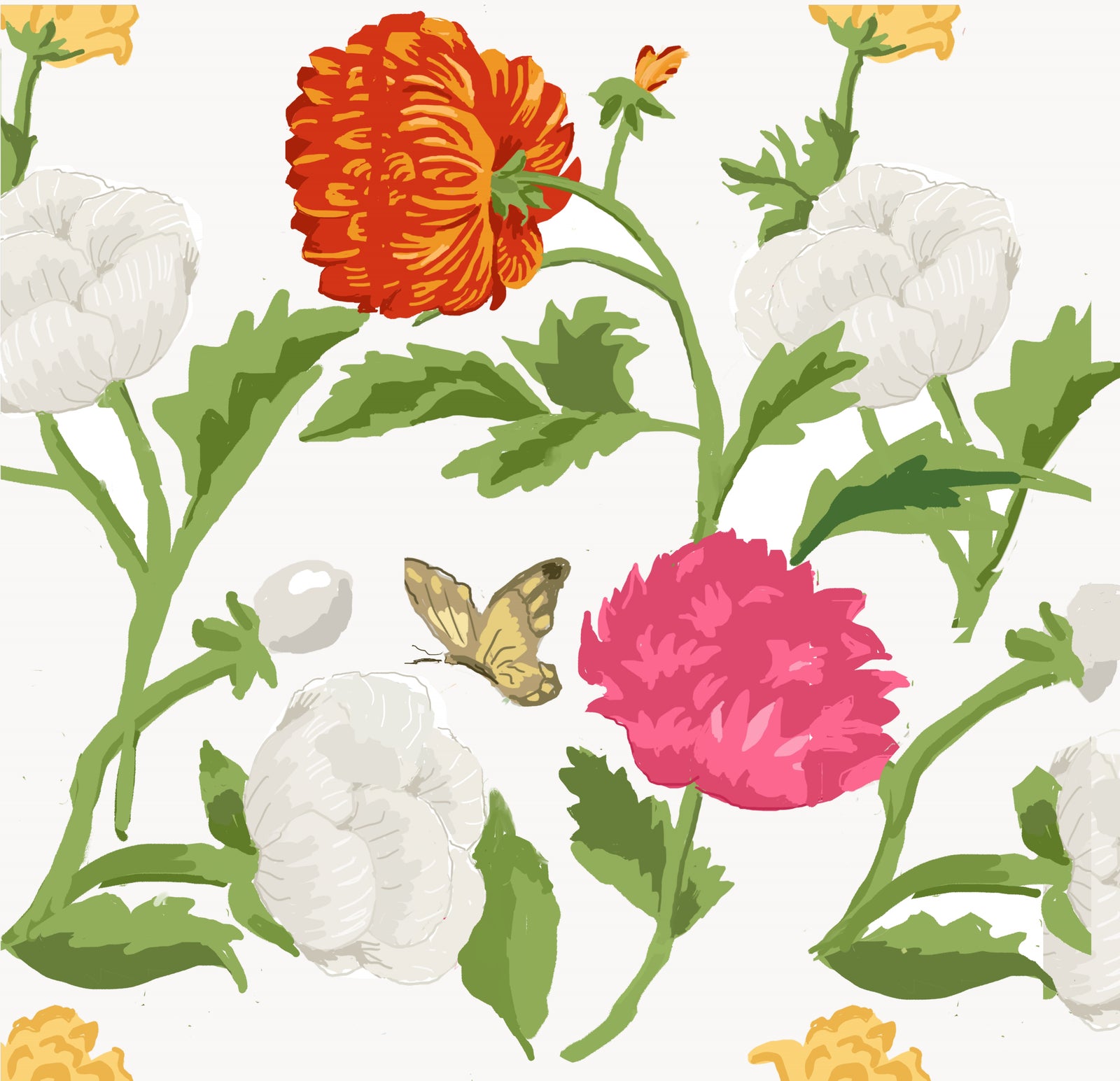 Dana Gibson Dahlia Yardage