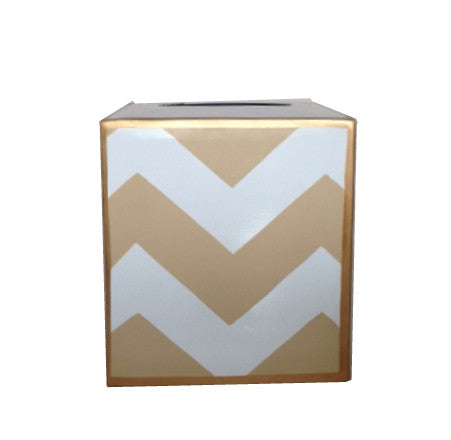Taupe Bargello Wastebasket, Tissue Box