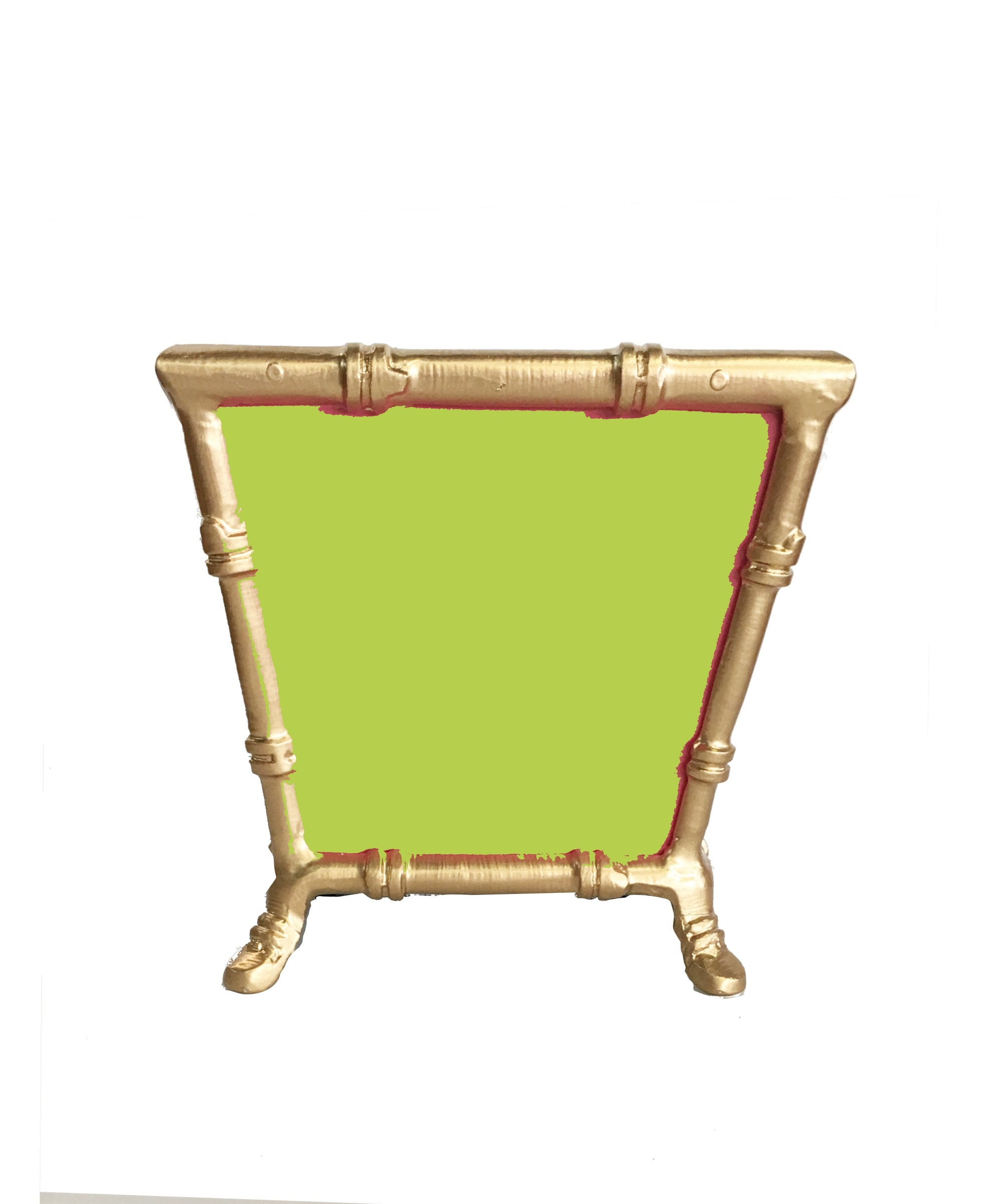 Dana Gibson Bamboo in Lime Cachepot