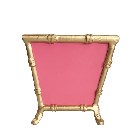 Dana Gibson Bamboo in Pink Cachepot