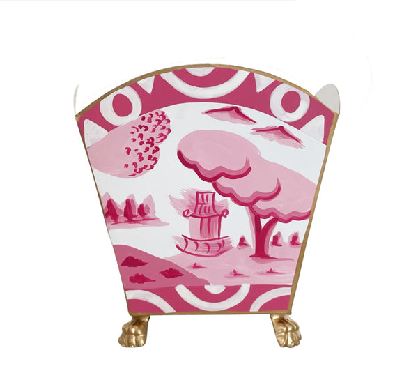 Dana Gibson Canton in Pink Cachepot, Large
