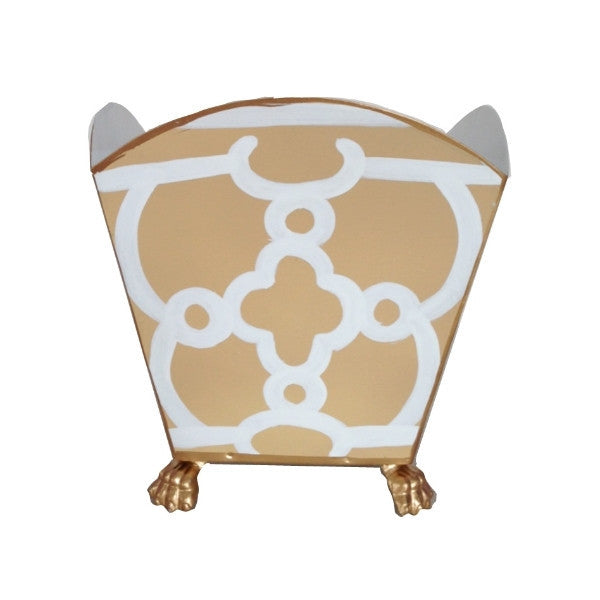 Taupe Ming Cachepot, Large