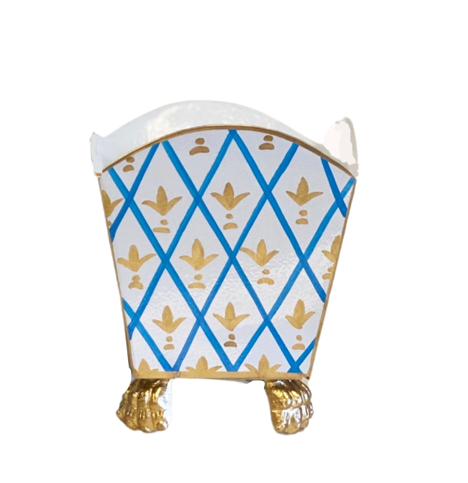 Dana Gibson Newport in White Cachepot