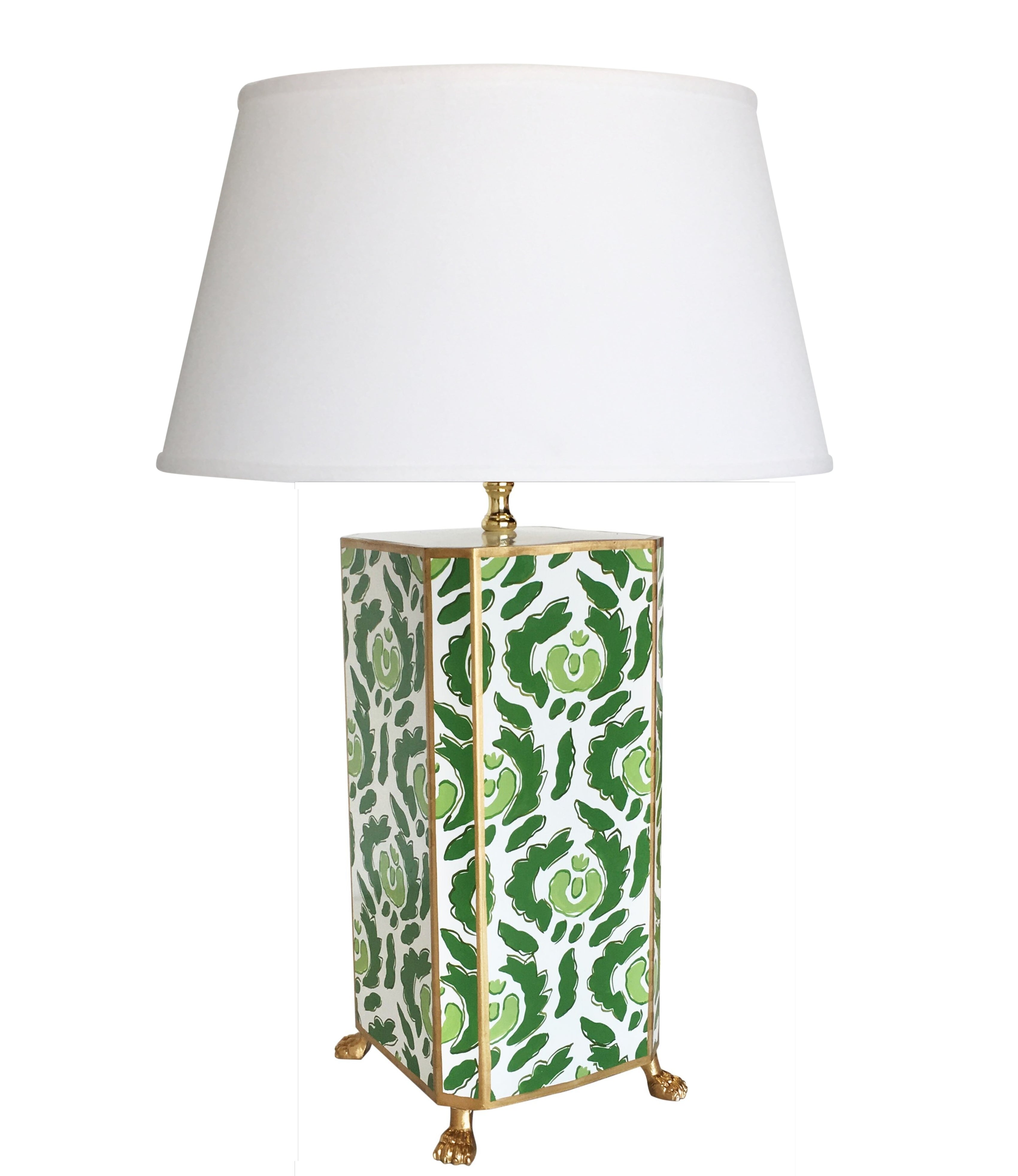 Dana Gibson Beaufont in Green Table Lamp
