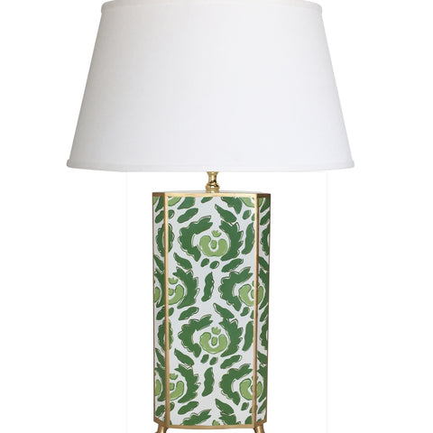 Dana Gibson Beaufont in Green Table Lamp