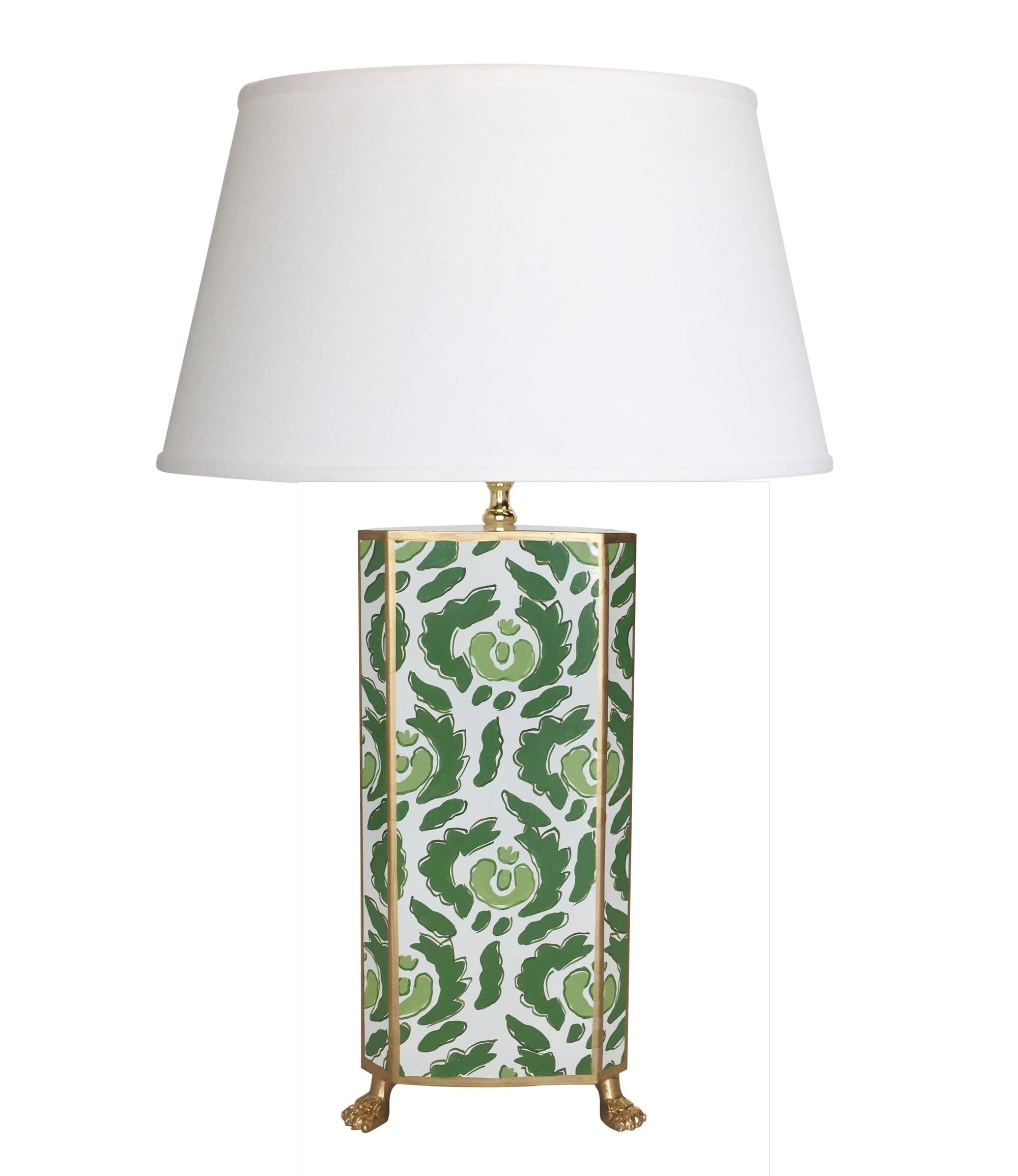 Dana Gibson Beaufont in Green Table Lamp, 2Q
