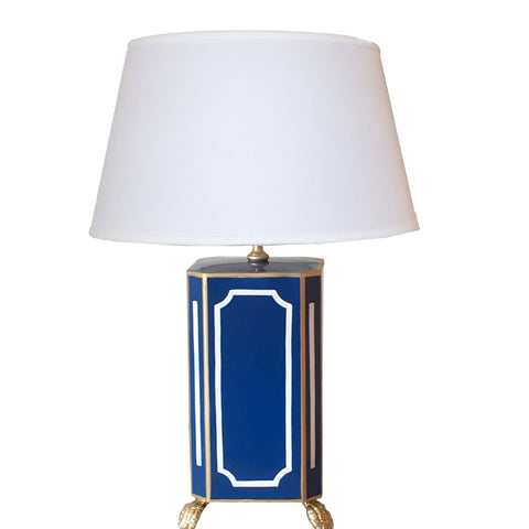 Dana Gibson Devon in Navy Lamp