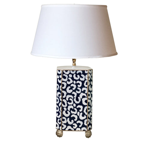 Dana Gibson Black Leo Table Lamp