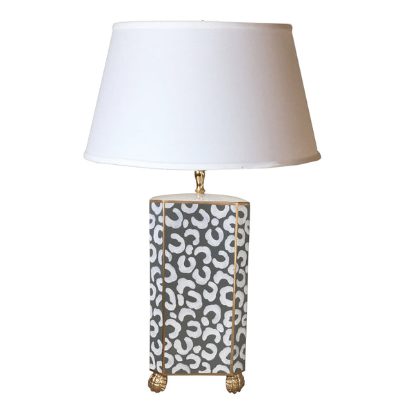 Dana Gibson Grey Leo Table Lamp