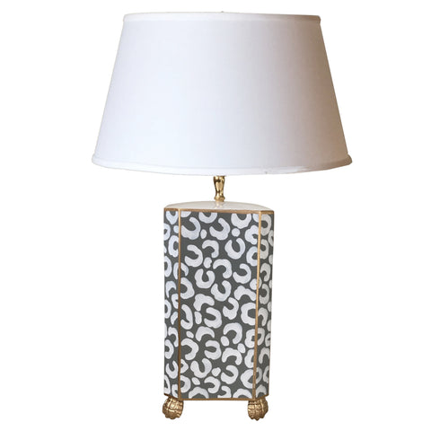 Dana Gibson Grey Leo Table Lamp