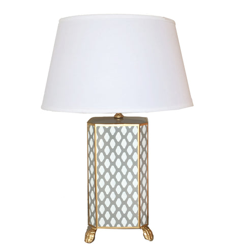 Dana Gibson Grey Parsi Lamp