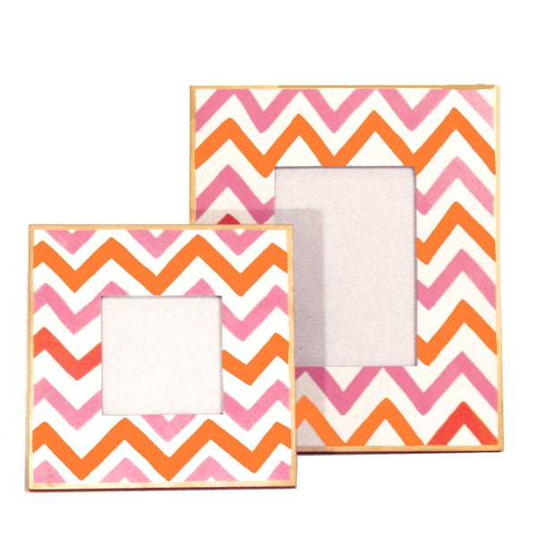 Pink Bargello Picture Frame, Small