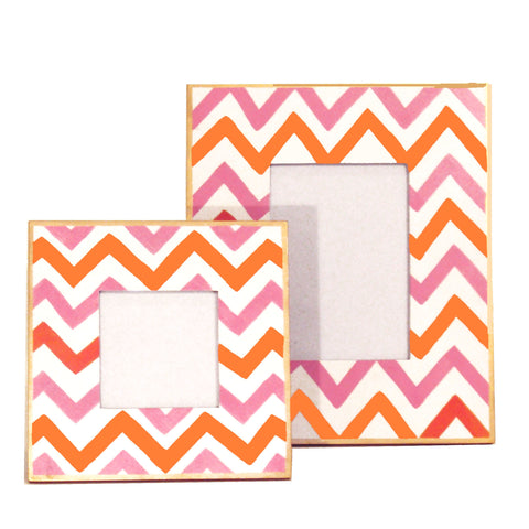 Pink Bargello Picture Frame, Large or Small 2ndQ