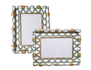 Bamboo in Parsi Grey Picture Frame