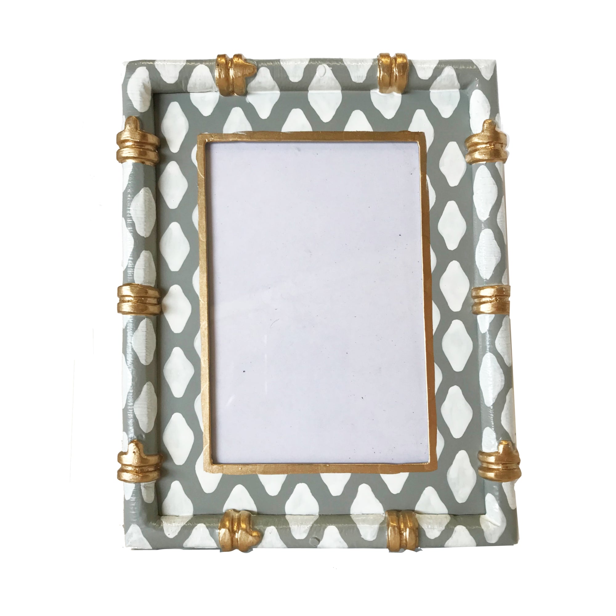 Bamboo in Parsi Grey Picture Frame