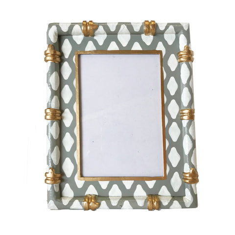 Bamboo in Parsi Grey Picture Frame by Dana Gibson