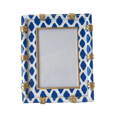 Dana Gibson Bamboo in Parsi Navy Picture Frame