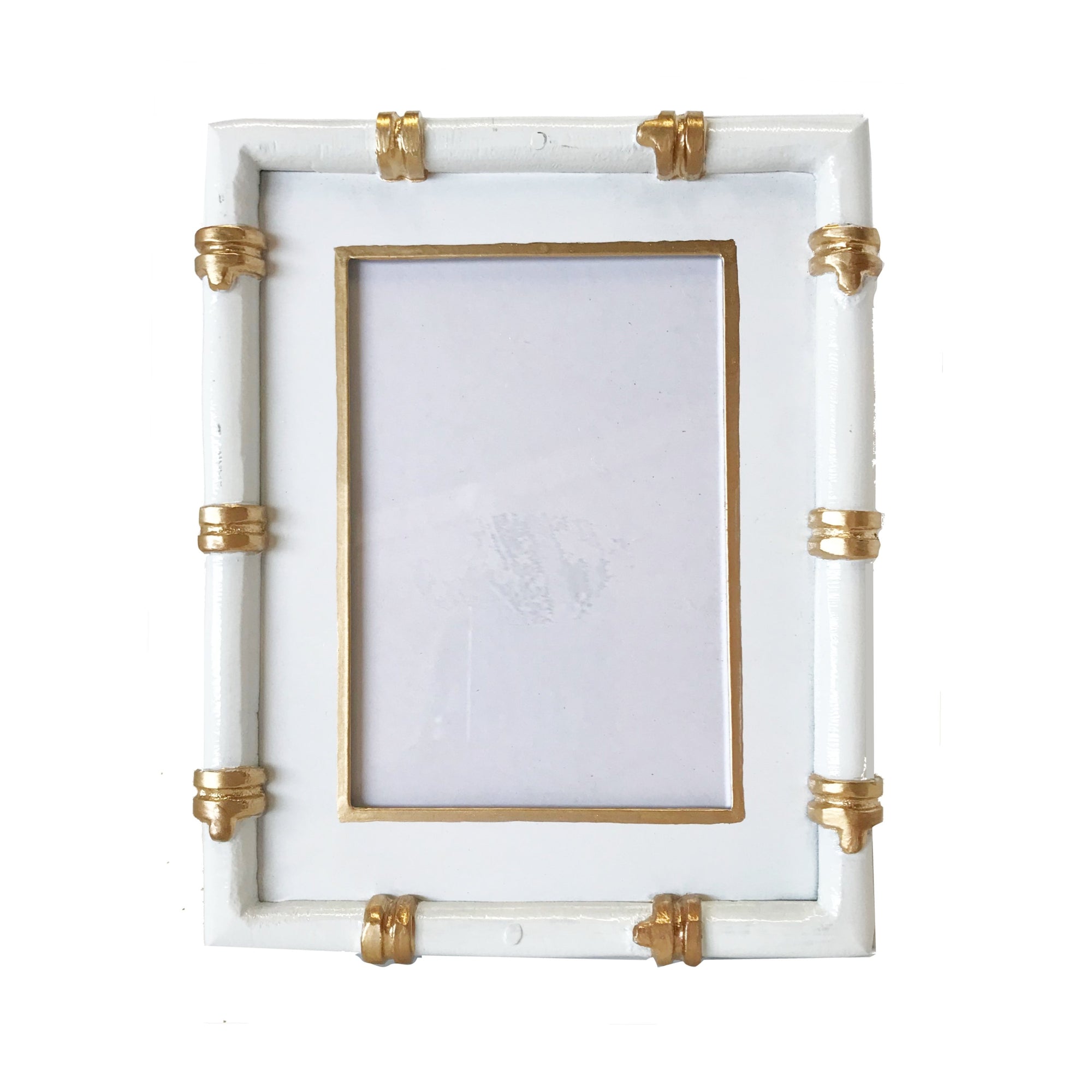 Dana Gibson Bamboo in White Picture Frame 2ndQ