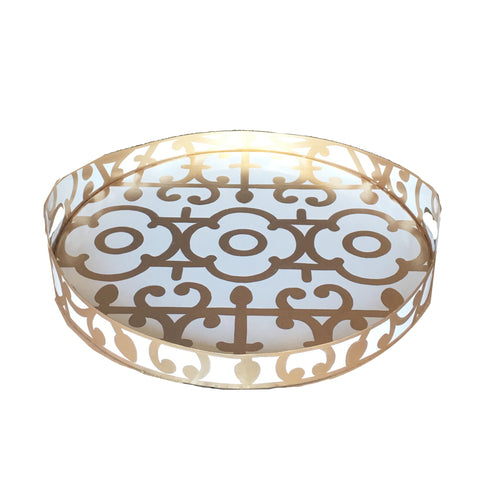 Dana Gibson Klimt in Gold Tray, Small