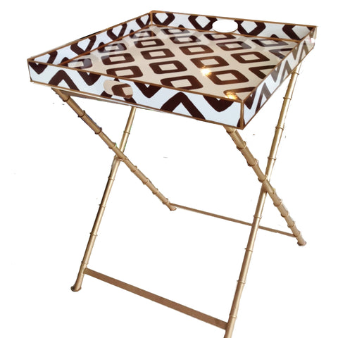 Dana Gibson Baratta in Brown Tray