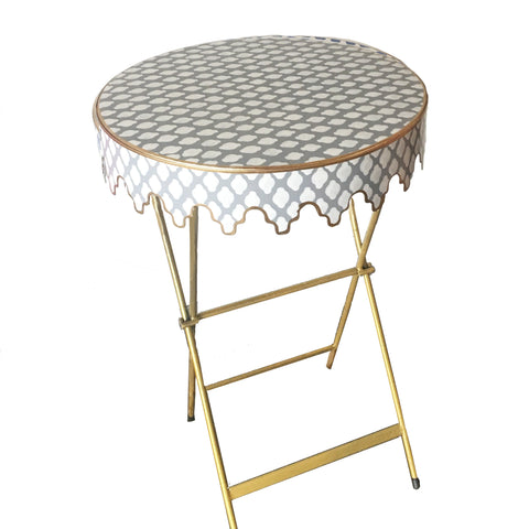 Dana Gibson Glenbrook Table in Parsi Grey