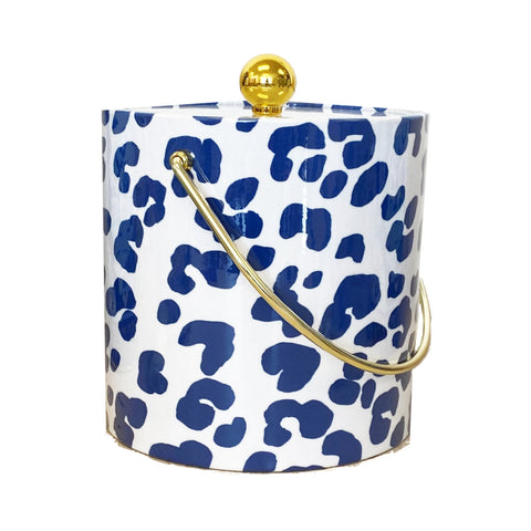 Navy Ocelot Ice Bucket