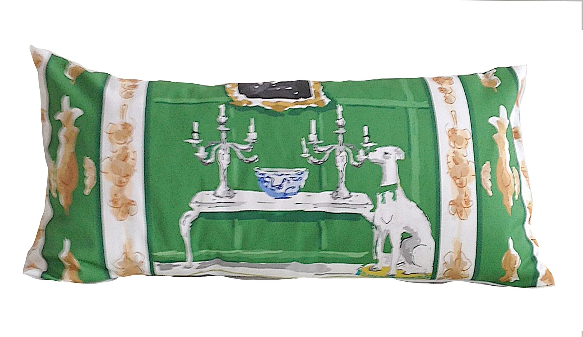 Dana Gibson Green Dog Lumbar