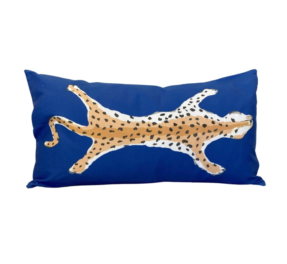 Dana Gibson Navy Leopard Lumbar