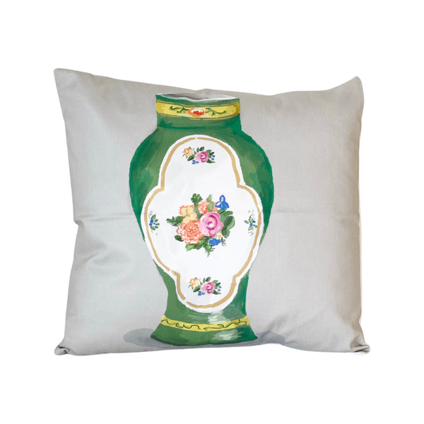 Dana Gibson Derby Vase Pillow
