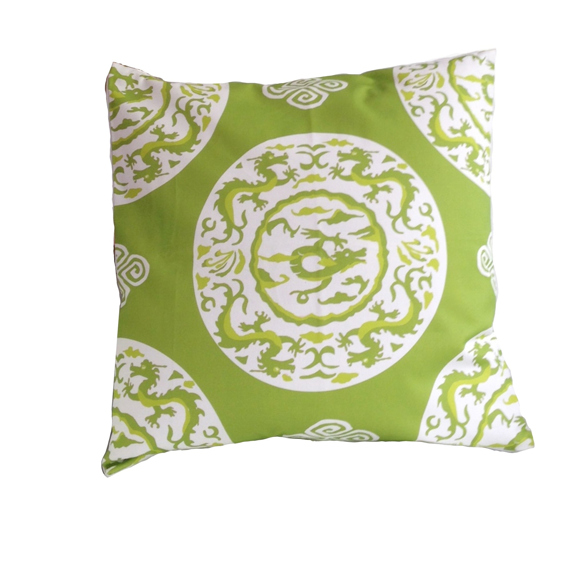 Dana Gibson Green Dragon 22" Pillow